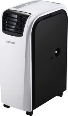 Mobilní klimatizace Sinclair AMC-14P 14000 BTU bílá černá s výfukovou hadicí a dálkovým ovládáním