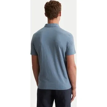 Pánské oblečení Marc O'Polo Polokošile 536 2176 53018 Modrá Shaped Fit XXL