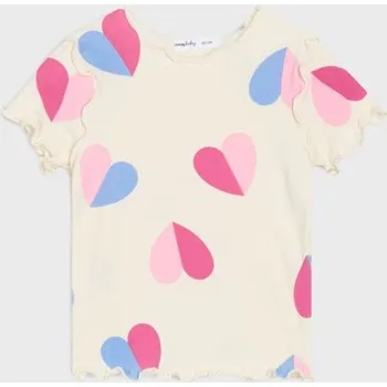 Sinsay - Tričko s potiskem - krémová - 7059C-01X - 7059C-01X-74