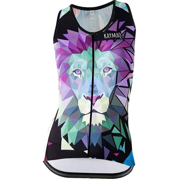cyklistický dres KAYMAQ LION dámské cyklistické tílko S