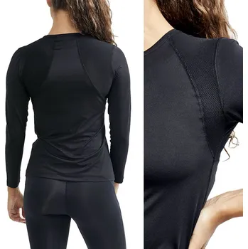 Dámské tričko Craft 1908769 ADV Essence LS černá XXL