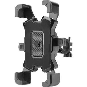 Držák na mobilní telefon 4,5–7" na řídítka Protiskluzový 360° otočný Univerzální cyklo držák Bezpečné uchycení telefonu