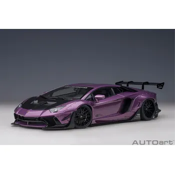 autíčko Liberty Walk LB-Works Lamborghini Aventador Limited 1:18 fialová - AUTOart