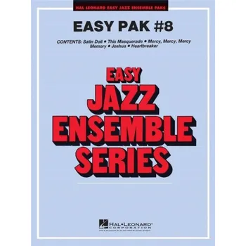 Easy Jazz Ensemble Pak #8 (snadné noty pro jazzový orchestr, party, partitura)