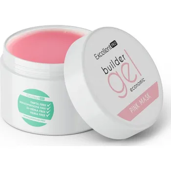 Lak na nehty Excellent Pro UV/LED gél na nehty Economic - pink mask 15ml