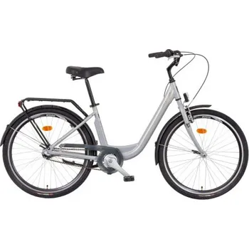 Městské kolo LIBERTY Městské jízdní kolo VIA 3spd. 26" 2025 stříbrné, Přední vidlice Odpružená