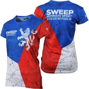 Dámské tričko SWEEP SWTS109 CZECH trikolora L
