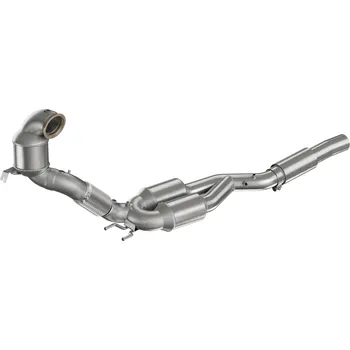 Katalyzátor HJS downpipe 76 mm/70 mm včetně katalyzátoru pro Cupra Ateca typ 5FP, emisní norma Euro 6d, 4Drive, 2.0, 140/221 kW (DNNA, DNFC)