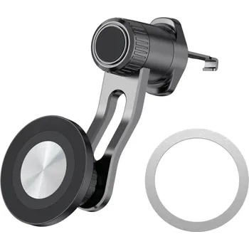 Magnetický držák telefonu do auta s MagSafe 18 magnetů 360° otočný Držák do mřížky ventilace Pevné uchycení Snadná instalace
