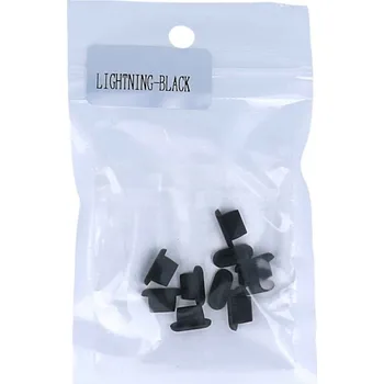 Datové redukce Záslepka do konektoru TopQ Lightning černá 10ks