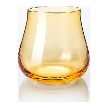 Stolování B.BOHEMIAN DION Sada sklenic 340 ml Yellow 4 ks