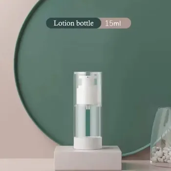 Cestovní dávkovací lahvička s pumpičkou 100 ml | kosmetický obal - Lahvička na pleťové mléko 15ml