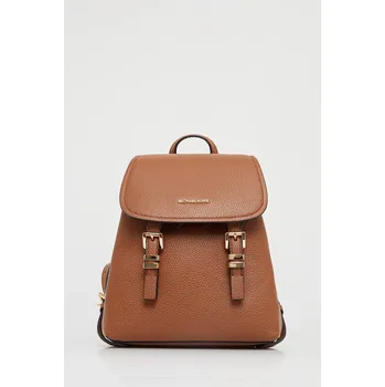 Městský batoh Kožený batoh MICHAEL Michael Kors QUINN dámský, hnědá barva, malý, 30T5GQNB0L 88X, vel. ONE SIZE