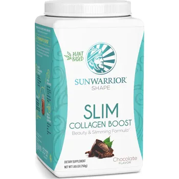 Zdraví Sunwarrior Slim Collagen Boost, kolagen, čokoláda, 750 g Doplněk stravy