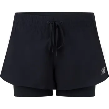 Dámské oblečení Kraťasy New Balance BLACK 1140293 14 (L)