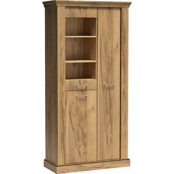 Komoda Antica K | vitrína A10 | 97 cm | kraft zlatý