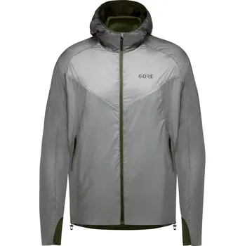 Cyklistické oblečení GORE voděodolná bunda - R5 GTX - šedá 2XL