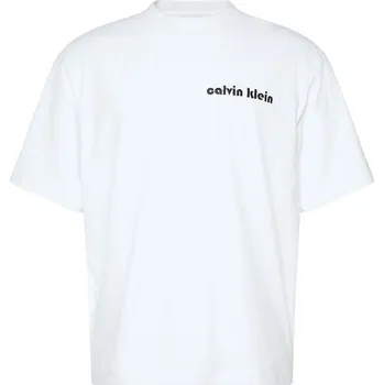 Pánské oblečení Tričko Calvin Klein Jeans Brilliant White 1140626 S