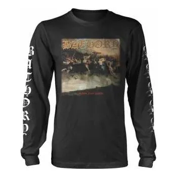 Merch Bathory: Tričko S Dlouhým Rukávem Blood Fire Death S 2016