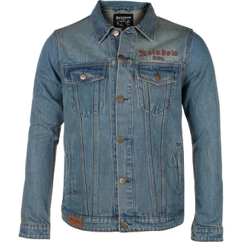 Pánský bomber bunda pánská Rainbow - CAPRICORN ROCKWEAR - blue - M