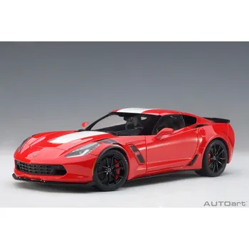 autíčko Chevrolet Corvette C7 Grand Sport 1:18 červená - AUTOart