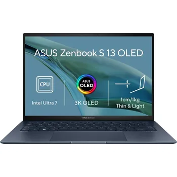 Notebook ASUS Zenbook S 13 OLED UX5304MA-OLED008X Ponder Blue celokovový