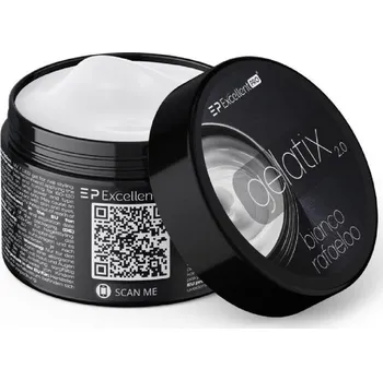 Lak na nehty GELATIX 2.0 UV/LED želatínový gel na nehty - BIANCO RAFAELOO 15g