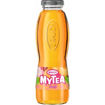 Limonáda Rauch Ledový Čaj Broskev 24x330ml - sklo