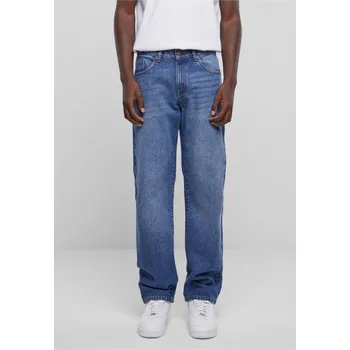 Pánské džíny Heavy Ounce Straight Fit Jeans - new mid blue washed 38