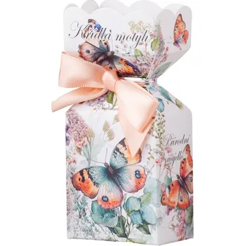 Mýdlo Maják Mýdlo 90g Křídla motýlí v krabičce, barevná