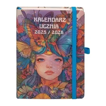Diář Kalendarz 2025/2026 B6 ucznia TNS Dziewczyna