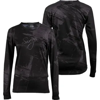 Dámské tričko SWEEP SWTS170 černá - šedá XL