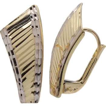 Náušnice Zlaté náušnice z bílého zlata CPP040 (585/1000) 1.85 g