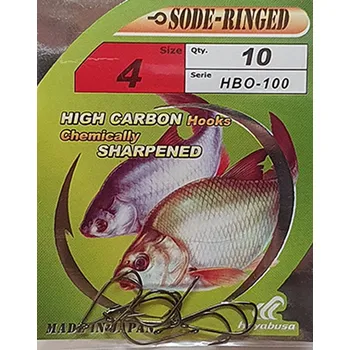 Rybářský háček Hayabusa - Háčky s očkem serie HBO100 - vel. 12