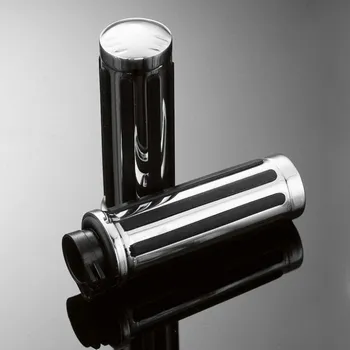 Motodoplněk Highway Hawk H45-0165 Gripy Legend 25mm pro lanka chrom 2ks - 25