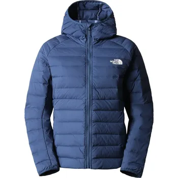 Dámská bunda Dámská Prošívaná bunda THE NORTH FACE W BELLEVIEW STRETCH DOWN HOODIE NF0A7UK5HDC1 – Modrá S