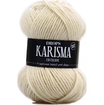 Příze Drops Karisma Uni 85 krémová