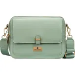 Peterson Světle zelená dámská crossbody kabelka se dvěma popruhy PTN TOR-ALE-21 Velikost: ONE SIZE