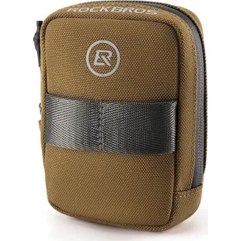 brašna na kolo Mini cyklistická brašna 10,8 × 9 × 4,6 cm Lehká voděodolná taška na kolo 0,35 l Přenosná rámová kapsa na drobnosti Sportovní vybavení hnědá