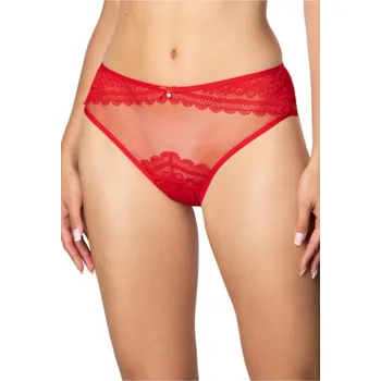 Dámské spodní prádlo Červené krajkové kalhotky Estelle Mat – elegance a pohodlí, 42 i240_208166_2:42