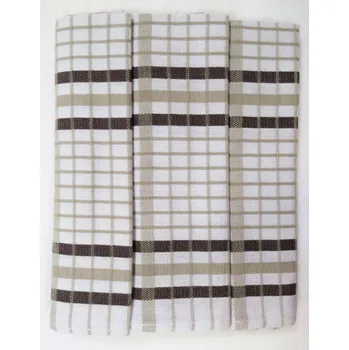 Utěrka Polášek Kuchyňské utěrky z Egyptské bavlny 3 ks vzor č.16 Bavlna 50x70 cm