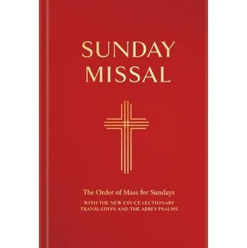 Cizojazyčná kniha Sunday Missal: The Order of Mass for Sundays (New ESV-CE Lectionary Edition) (Red binding) -- in use from ADVENT 2024 – Catholic Bishops’ Conference of England and Wales (EN)