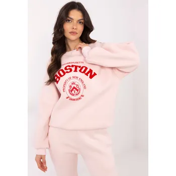 Dámská mikina Mikina EM BL 617 15.51P světle růžová jedna velikost