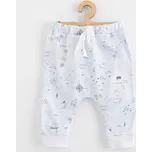 Dětské bavlněné kalhoty Jogger New Baby For Babies ocean, vel. 56 (0-3m)
