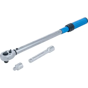 BGS 2837, Sada momentových klíčů | adaptér + prodloužení | 12,5 mm (1/2") | 40 - 220 Nm | 3dílná