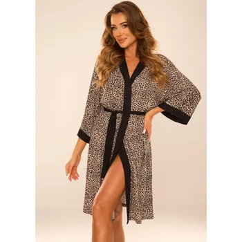 Dámský župan Župan De Lafense Mavis - hnědá kamufláž, hnědá kamufláž XL i384_14085356