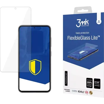 Hybridní tvrzené sklo pro Samsung Galaxy S23 5G - 3MK FlexibleGlass Lite™,