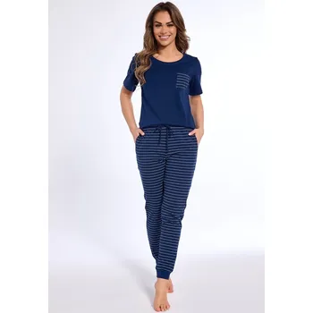 Dámské pyžamo Dámské pyžamo Cornette Jenny - tmavě modré, tmavě modrá S i384_47006810
