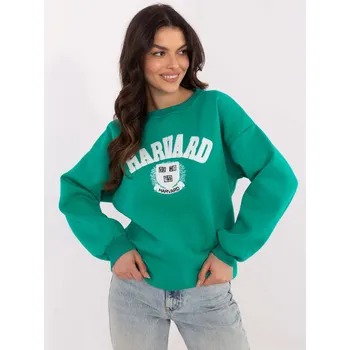 Dámská mikina Dámská tyrkysová oversize mikina FPrice, jedna velikost i523_5906694010453