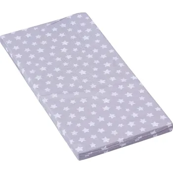 Molitanová matrace do postýlky Scarlett Hvězdička - šedá, 120 x 60 x 6 cm
